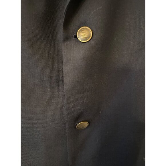 NWT Dockers Mens Navy Blazer Size 44L Polyester & Wool Blend - Picture 3 of 7